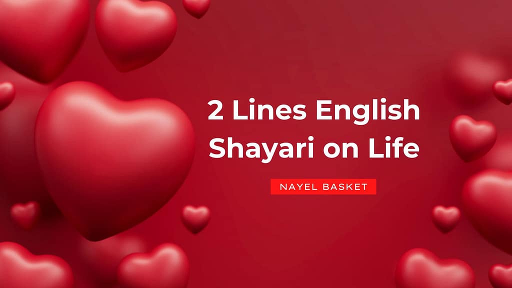2 Lines English Shayari on Life