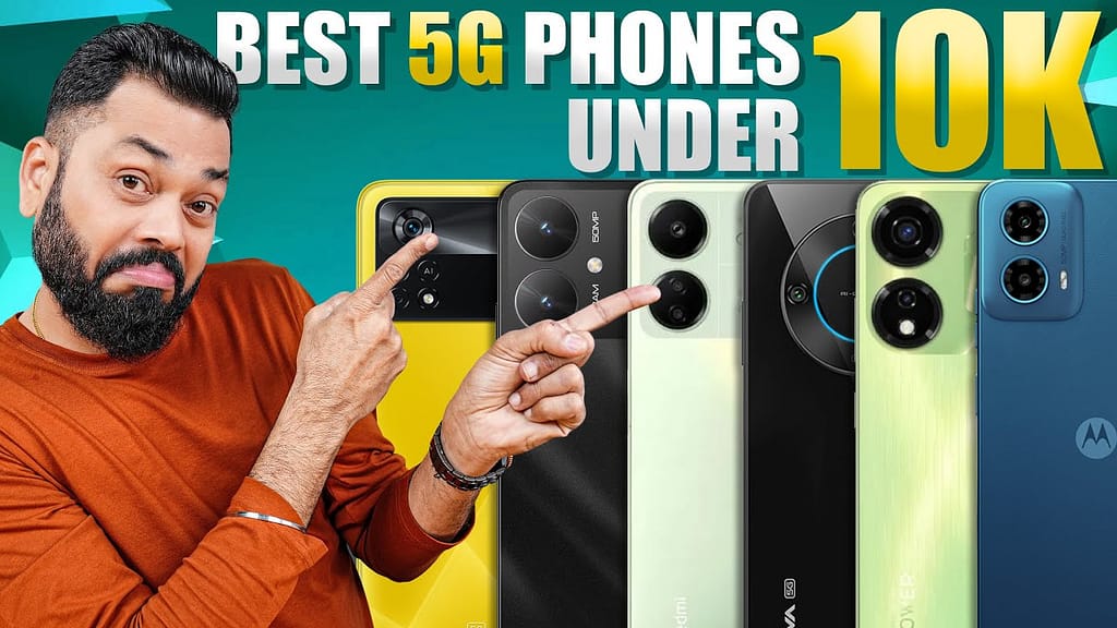Best Mobile Phones Under 10000 in India 2025